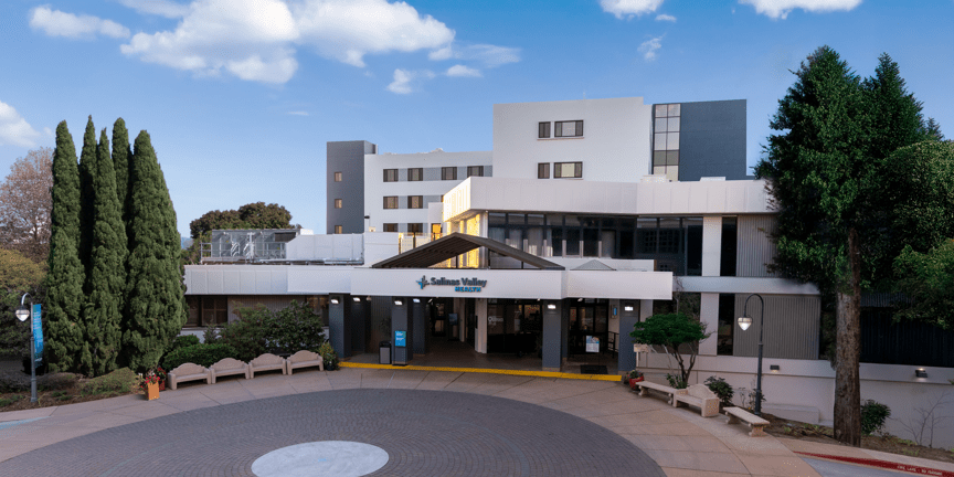 exterior of salinas valley hospital