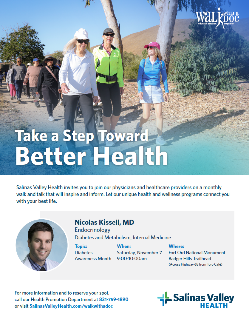 Take a Step Toward Better Health, Walk with a Doc