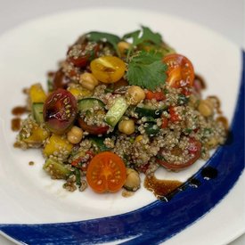 Quinoa, Garbanzo & Mango Salad