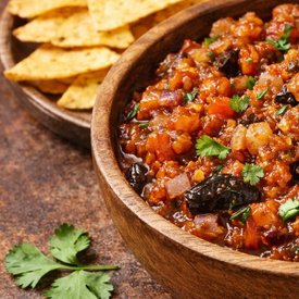 Smoky Eggplant & Chipotle Salsa